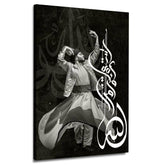Sufi Arabic Typography Canvas | Wall Art
